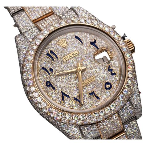 iced out uhr rolex|iced out Rolex for sale.